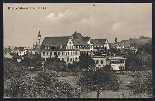 AK Frauenfeld, Blick zum Krankenhaus