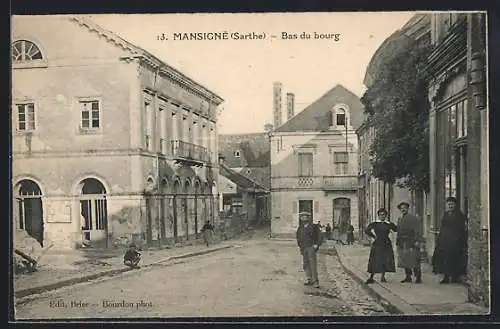 AK Mansigné /Sarthe, Bas du bourg