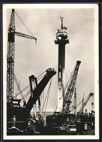 AK Hannover, 44. Wanderausstellung der DLG, Der Hermes-Turm