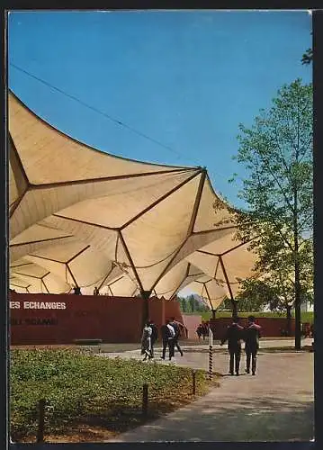 AK Lausanne, Exposition nationale suisse 1964, Ausstellung-Le secteur des èchanges