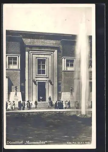 AK Düsseldorf, Grosse Ausstellung 1926, Museumsbau