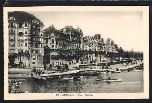 AK Genève, Quai Wilson