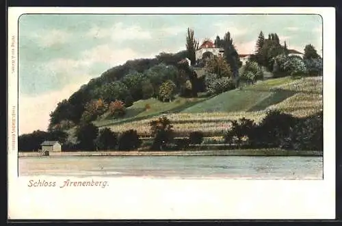 AK Arenenberg, Blick auf das Schloss