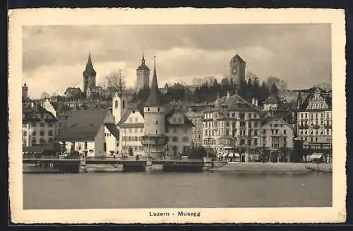 AK Luzern, Blick aufs Musegg