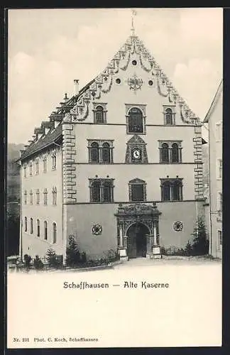 AK Schaffhausen, Die Alte Kaserne