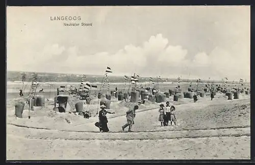 AK Langeoog, Besucher am Neutralen Strand