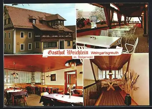 AK Weingartsgreuth, Gasthof Weichlein
