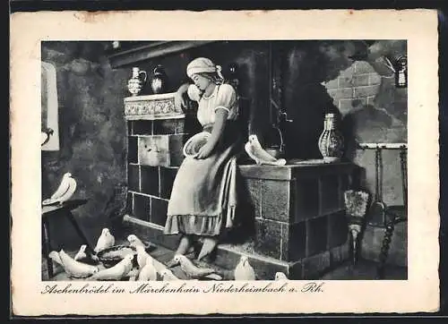 AK Niederheimbach a. Rh., Aschenbrödel im Märchenhain