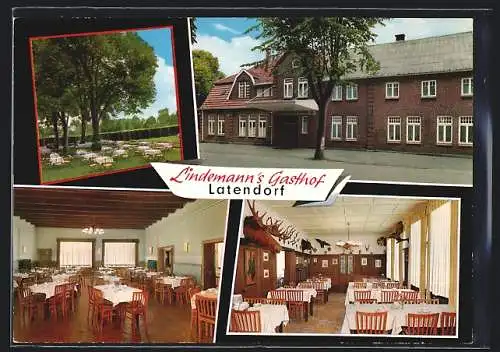 AK Latendorf, Lindemann`s Gasthof, Bes, E. Matscher