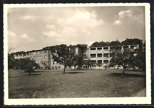 AK Borstel über Bad Oldesloe, Partie am Krankenhaus