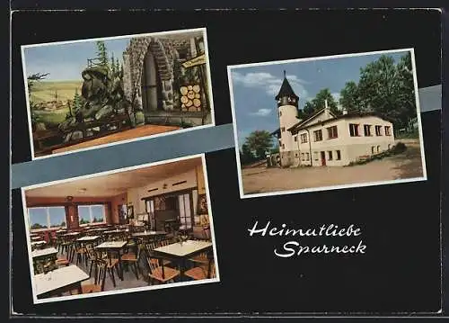 AK Sparneck /Fichtelgebirge, Gaststätte Heimatliebe
