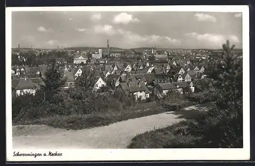 AK Schwenningen a. Neckar, Panorama der Ortschaft