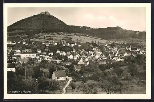 AK Neuffen /Württ., Ortsansicht aus der Vogelschau