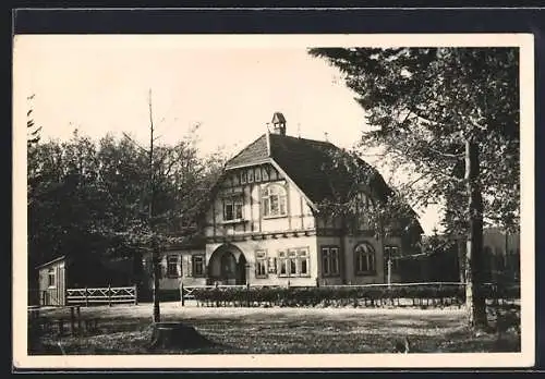 AK Manebach /Thür. Wald, Mönchhof im Grünen