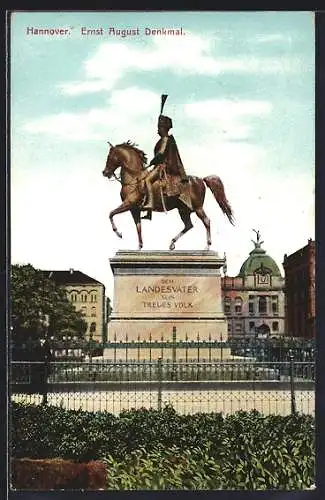 AK Hannover, Ernst August Denkmal