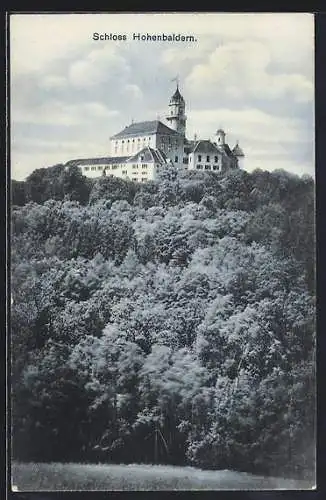 AK Hohenbaldern, Blick auf das Schloss