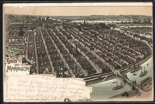 Lithographie Mannheim, Panorama