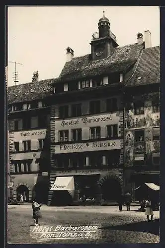 AK Konstanz, Hotel Barbarossa