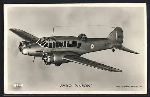 AK Avro Anson, Flugzeug der RAF