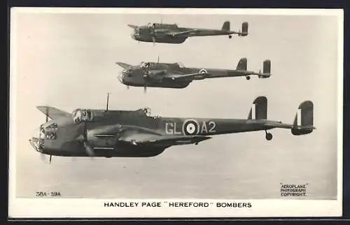 AK Bomber der Royal Air Force vom Typ Handley Page Hereford