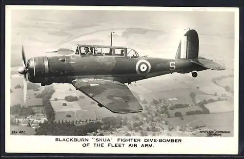 AK Blackburn Skua Fighter Dive-Bomber of the Fleet Air Arm