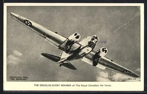 AK Flugzeug the Douglas Digby Bomber of the Royal Canadian Air Force