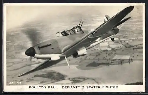 AK Aircraft Boulton Paul Defiant, 2 Seater Fighter