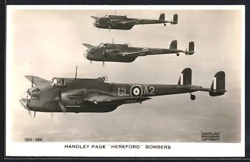 AK Bomber der Royal Air Force vom Typ Handley Page Hereford