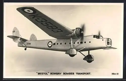 AK Bristol Bombax, Bomber Transport, Kampfflugzeug