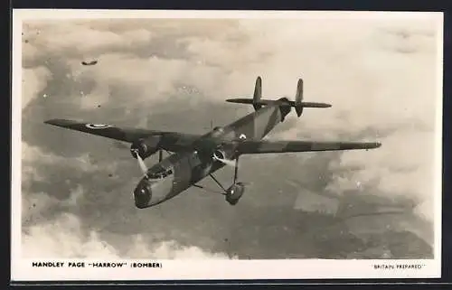 AK Flugzeug Handley Page Harrow Bomber