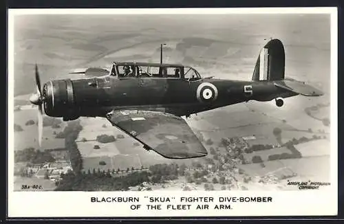 AK British Fighter Dive-Bomber Blackburn Skua, Fleet Air Arm