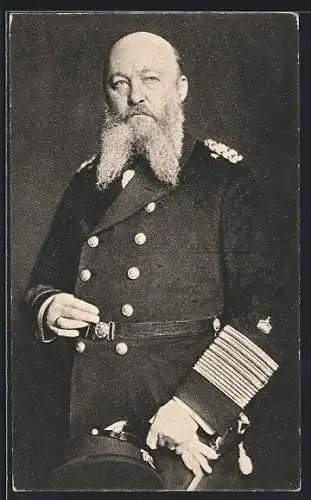 AK Grossadmiral von Tirpitz in Uniform