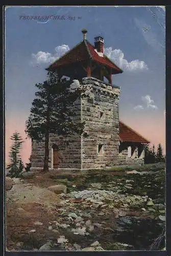 AK Loffenau, Blick auf das Gasthaus Teufelsmühle