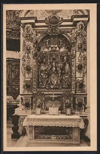 AK Wettenhausen, spätgotischer Marienaltar