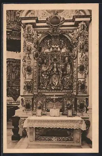 AK Wettenhausen, spätgotischer Marienaltar