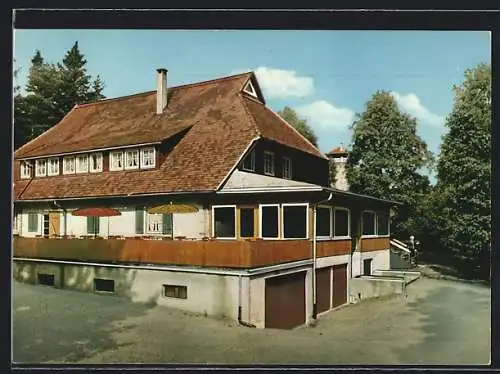 AK Loffenau /Schwarzwald, Gasthaus Teufelsmühle