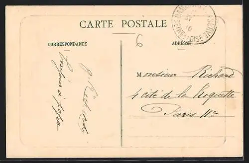 AK Dammmartin-en-Serve, château des Trois-Fontaines