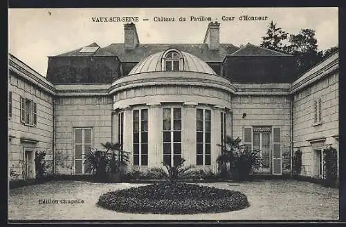 AK Vaux-sur-Seine, Château du Pavillon