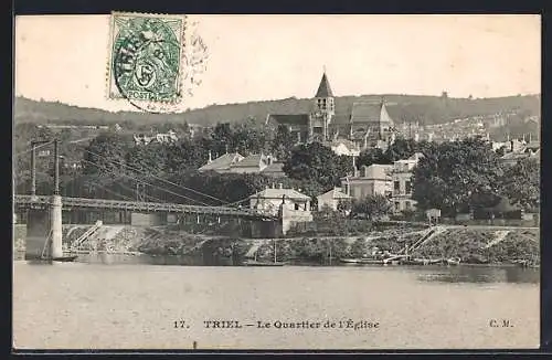 AK Triel, Le Quartier de l`Église