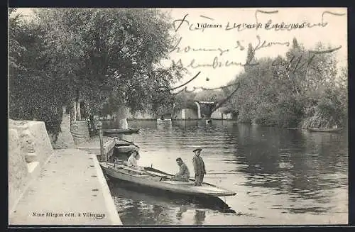 AK Villennes, Le l`ort et le vieux Pont