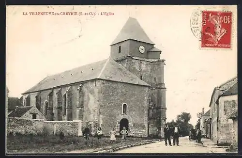 AK La Villeneuve-en-Chevrie, L`Eglise