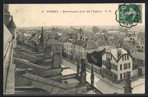 AK Poissy, Panorama pris de l`Eglise