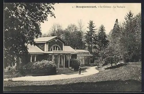 AK Rocquencourt, Le Château, La Vacherie