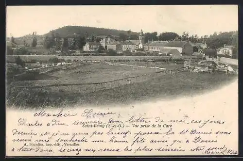 AK Saint-Remy /S.-et-O., Vue prise de la Gare