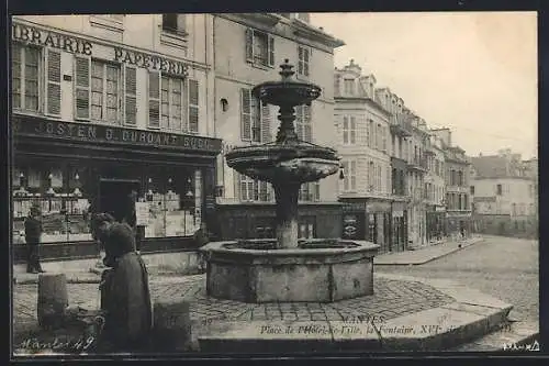 AK Mantes, Place de l`Hotel-de-Ville