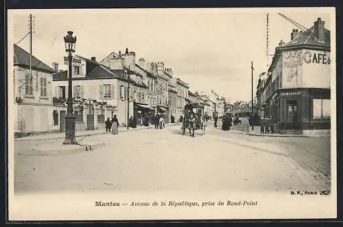 AK Mantes, Avenue de la République