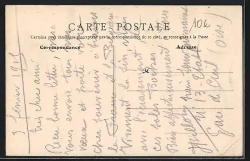 AK Maisons-Laffitte, La Rue de Paris