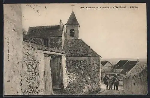 AK Méricourt /Mantes, L`Eglise