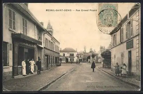 AK Mesnil-Saint-Denis, Rue Ernest Picard