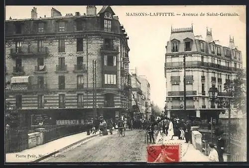 AK Maisons-Laffitte, Avenue de Saint-Germain